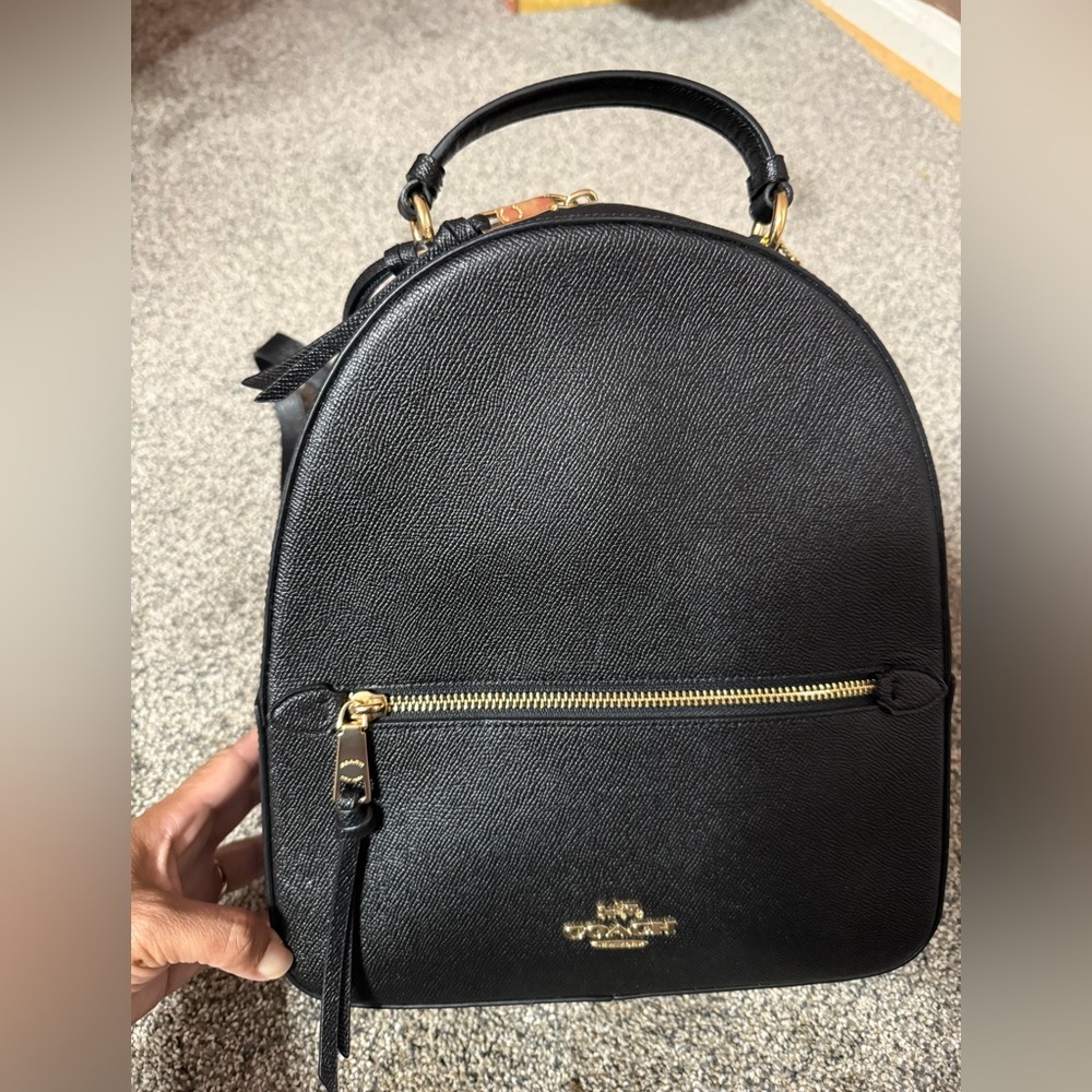 Coach Jordyn Leather Backpack